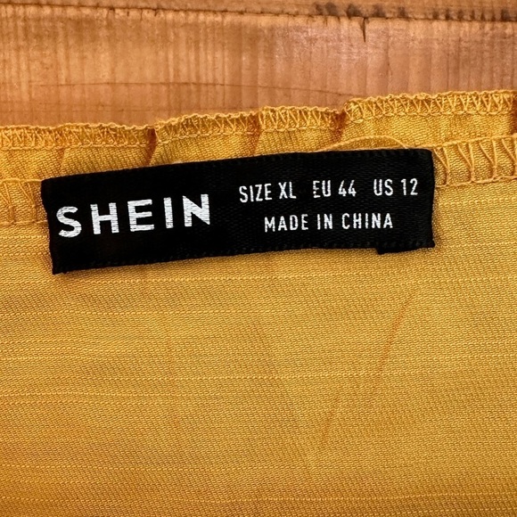 Shein Tunic Dress With Ruffled Banded Details  - Size XL NWOT - Picture 4 of 12